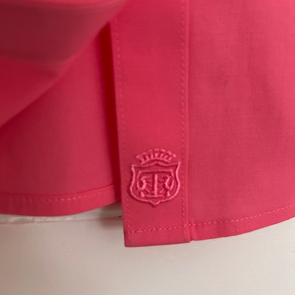 BNWOT Talbots Sleeveless Pink Collared Shirt Size 2 - Picture 5 of 8